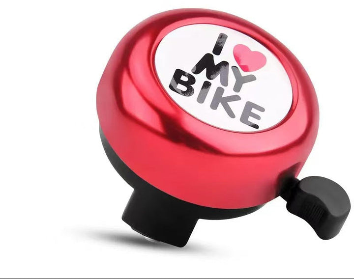 compact stainless steel handlebar bell with quick-release thumb lever Kalsten