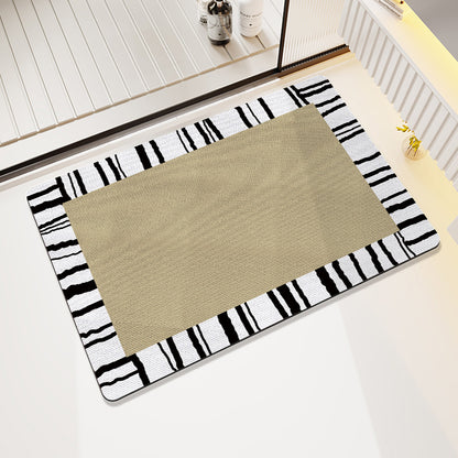 Artistic Cat-Themed Bath Mat Acalora