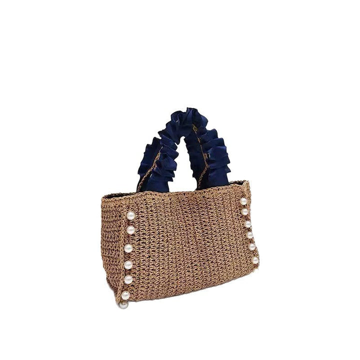 Bucket bag with ruffled handle Kalsten