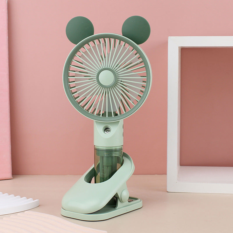 Women Portable Mini Fan with Spray Function Kalsten