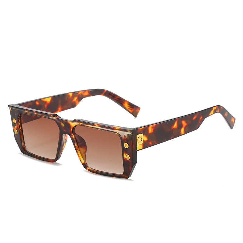 Women's fashionable clear glasses with golden accents Kalsten