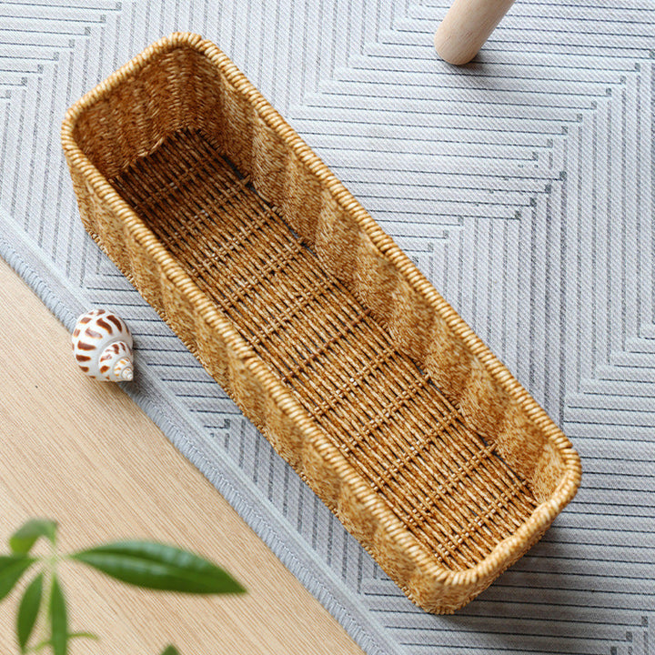 Woven Rectangular Storage Basket Kalsten