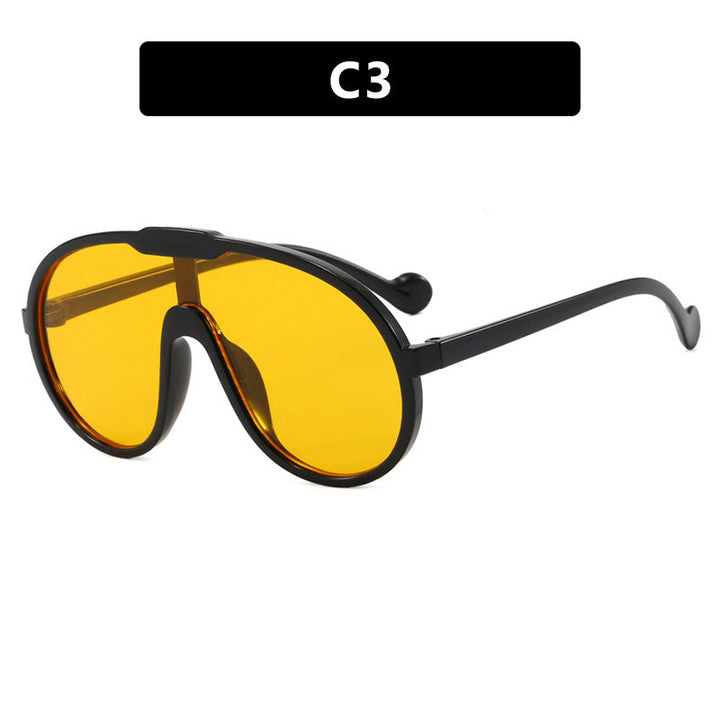 Ladies fashionable sports sunglasses in unique design with UV protection and flexible temples Kalsten