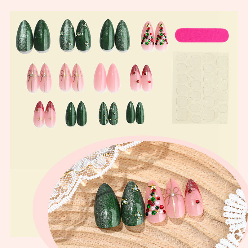 Gradient Style Press-On Nails with Closure Kit Acalora