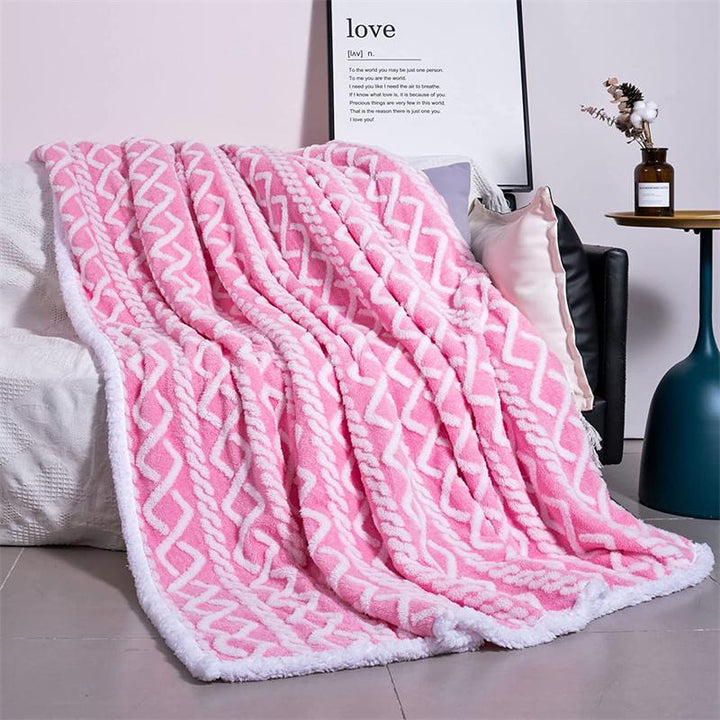 Women's Cozy and Soft Blanket with Unique Pattern Kalsten
