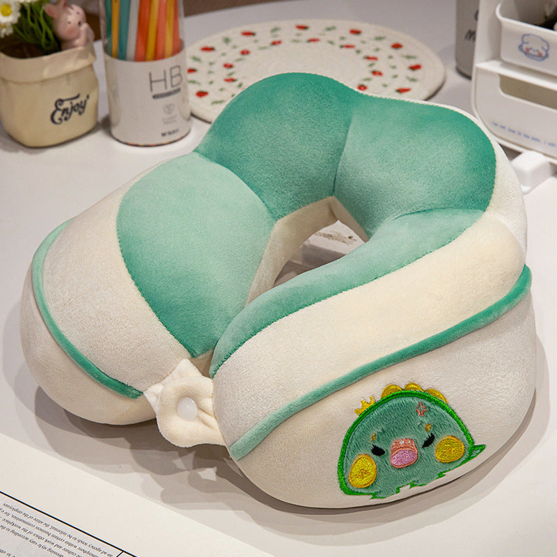 Ergonomic neck pillow with panda motif Kalsten