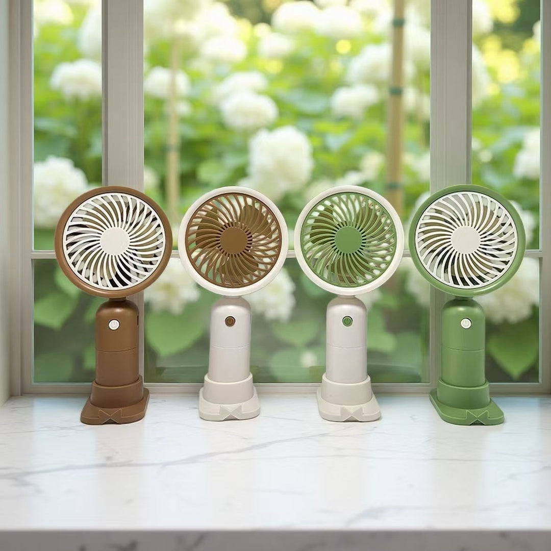 Ladies Portable Table Fan with Ergonomic Design and Adjustable Tilt Function Kalsten