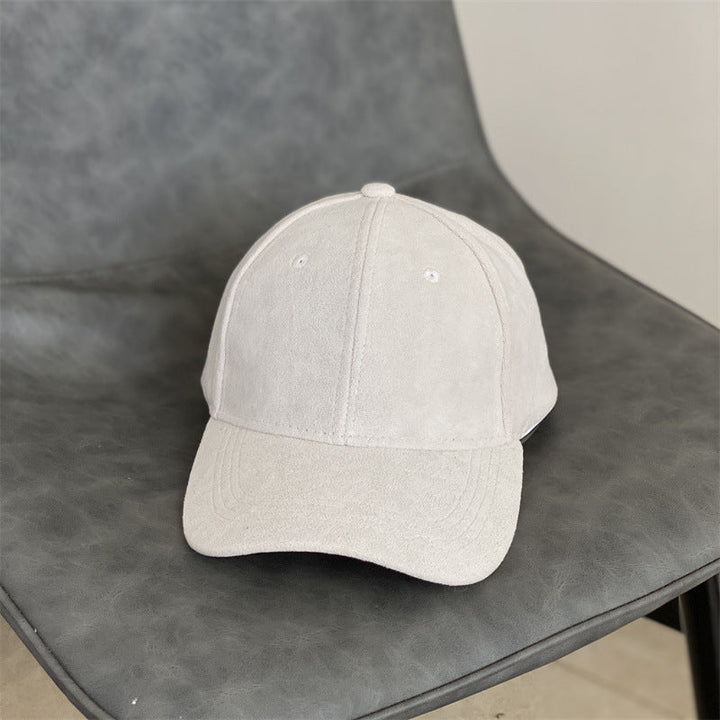 Men's Suede Texture Classic Cap Kalsten