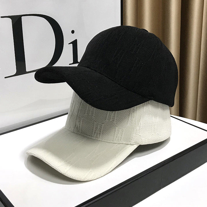 Women's Textured Fabric Baseball Cap Kalsten