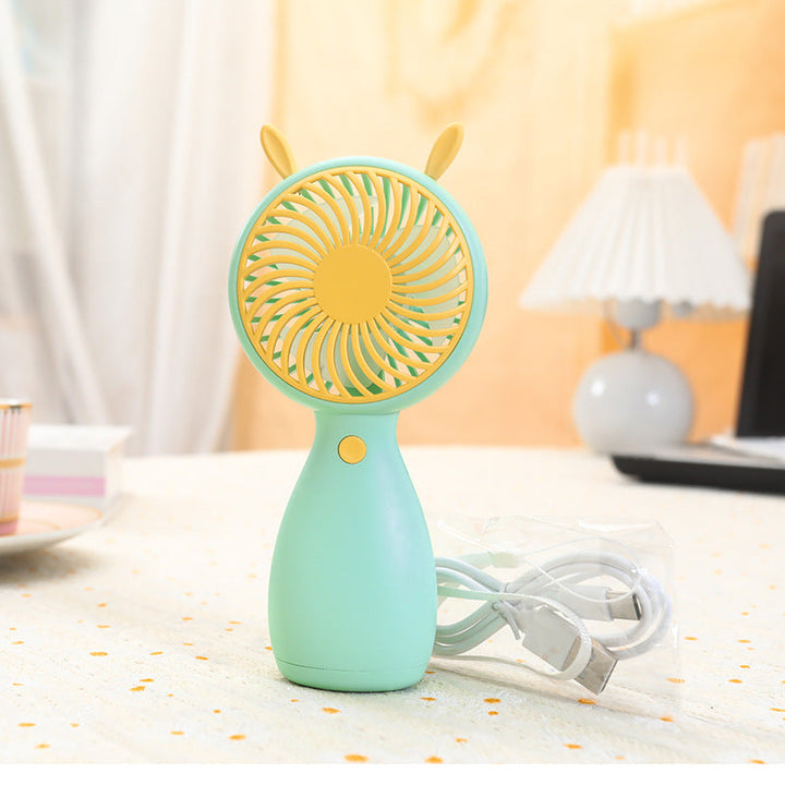 Women's Portable Hand Fan with Rotatable Blades Kalsten