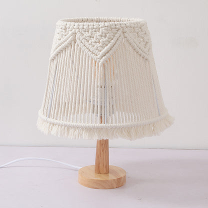 Bohemian Macramé Table Lamp Acalora