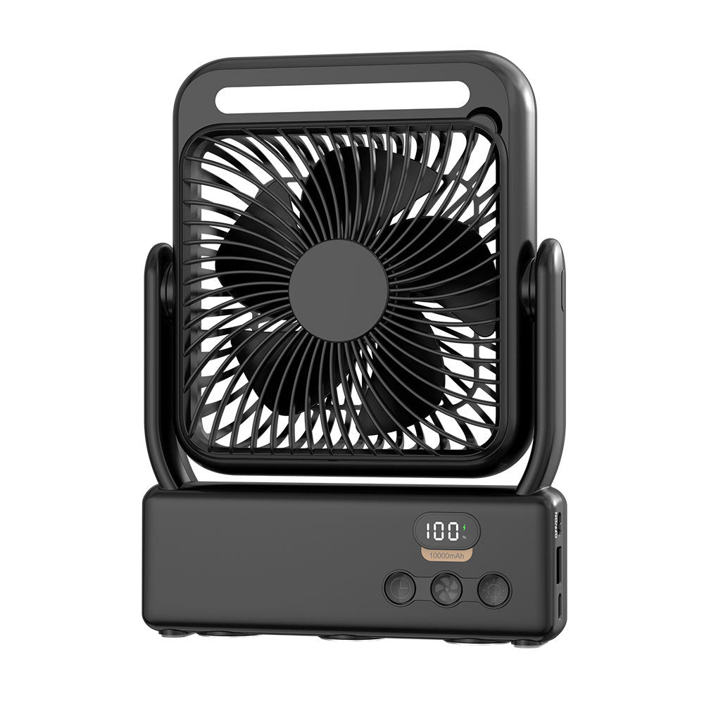 Unisex Rechargeable Dual-Function Cooling and USB Power Fan Kalsten