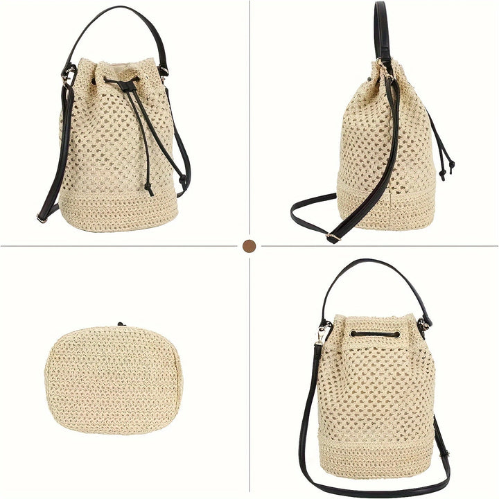 Hand-knotted bags with foldable design Kalsten