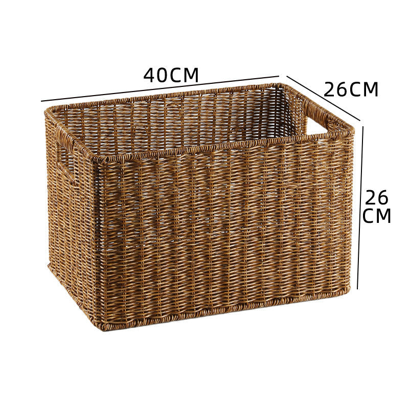 Rectangular Woven Storage Bin Kalsten