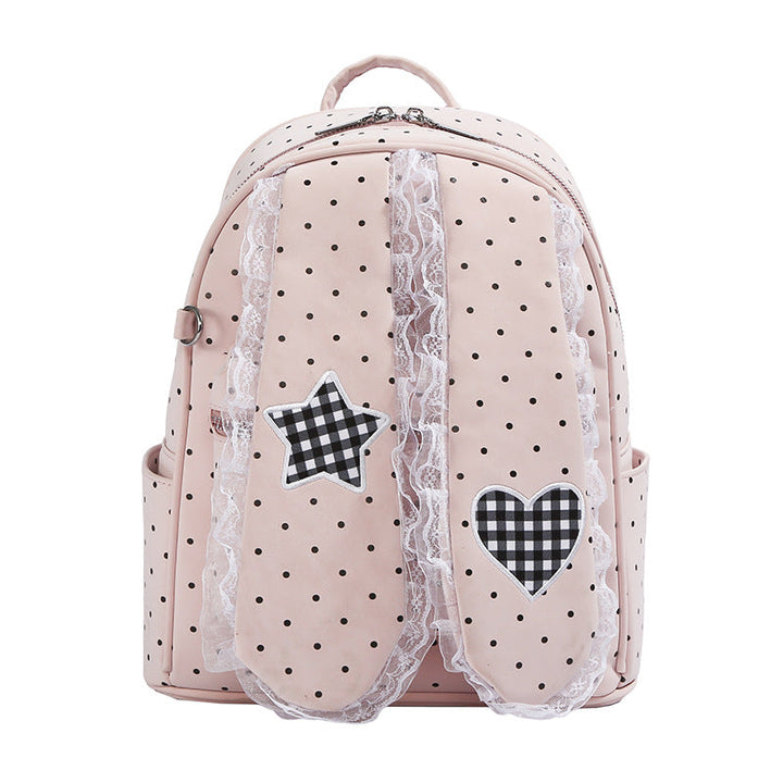 Fashionable Polka Dot Backpack kalsten