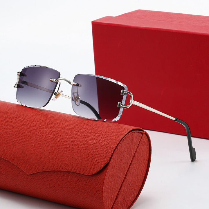 Ladies elegant half-frame corrective glasses Kalsten