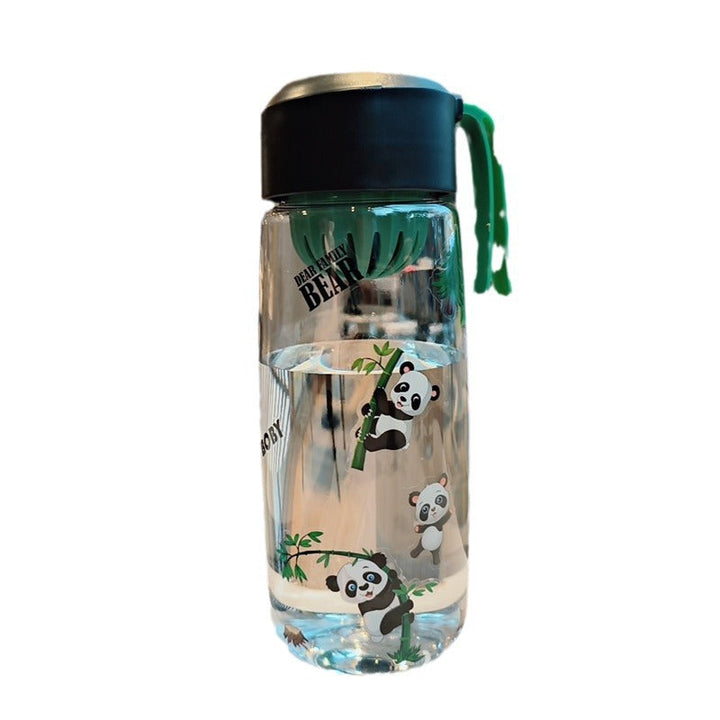 Ladies Playful Water Bottle with Cheerful Panda Design Kalsten