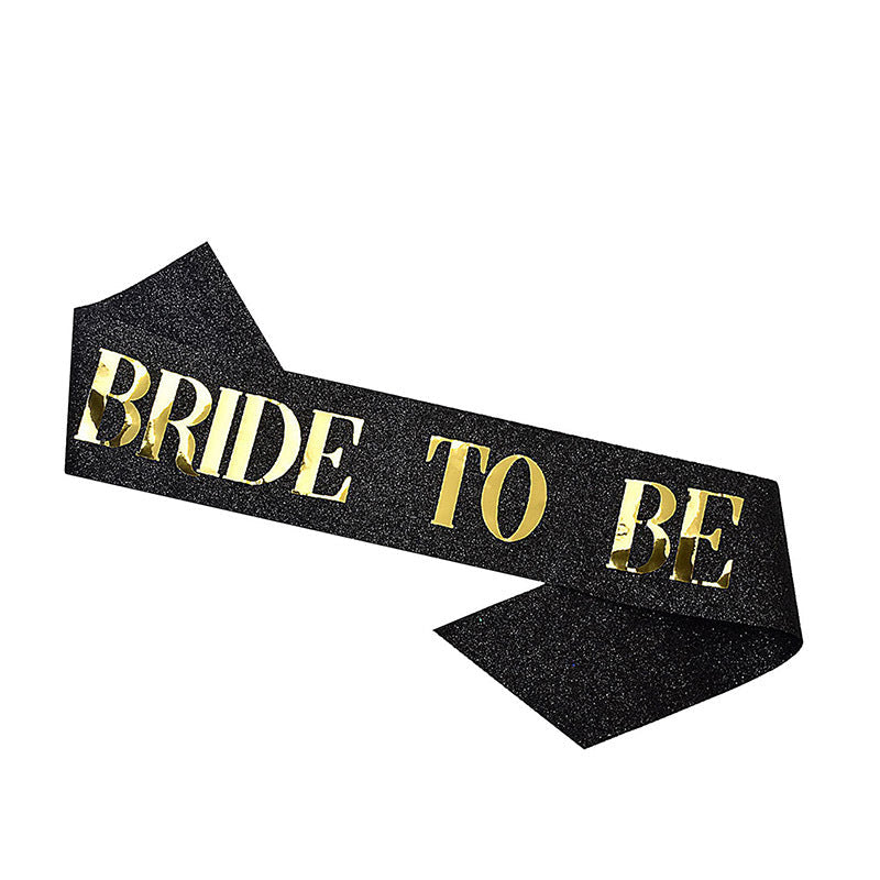 Ladies Glittering Bride Sash Kalsten