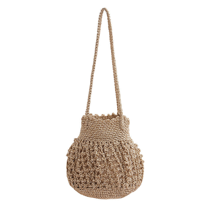 Handmade Macrame Bag with Open Structure Kalsten
