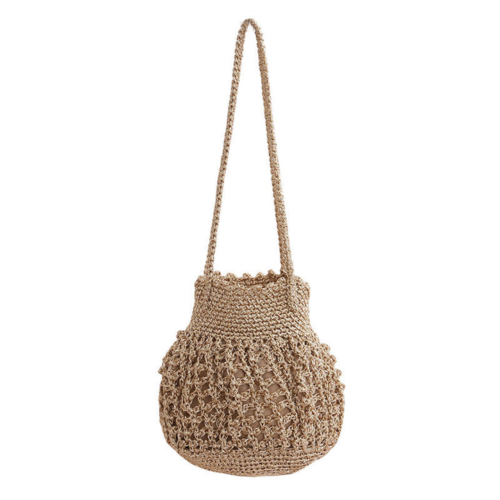 Handmade Macrame Bag with Open Structure Kalsten