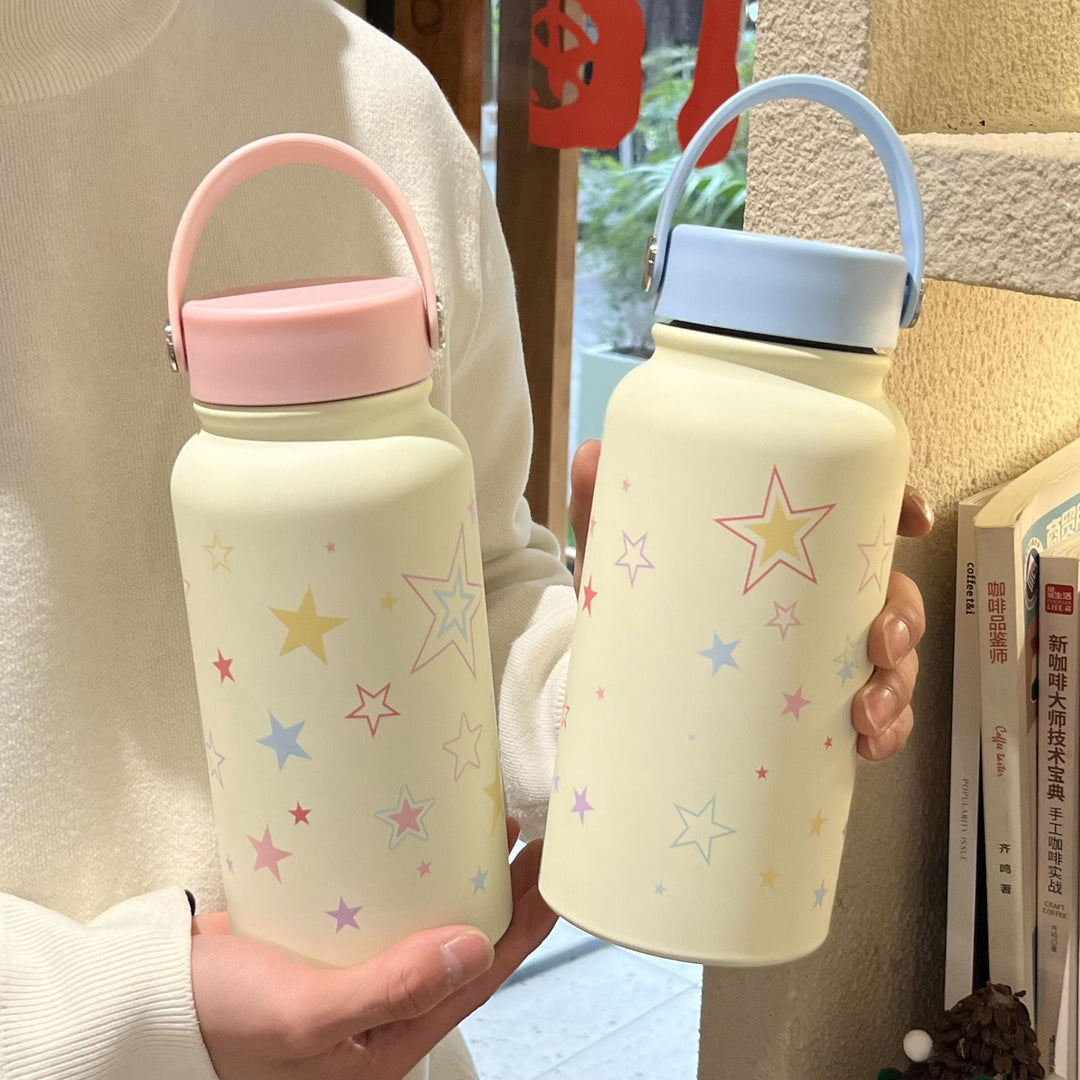 Women’s Insulated Drinking Bottle with Stylish Star Motif Kalsten