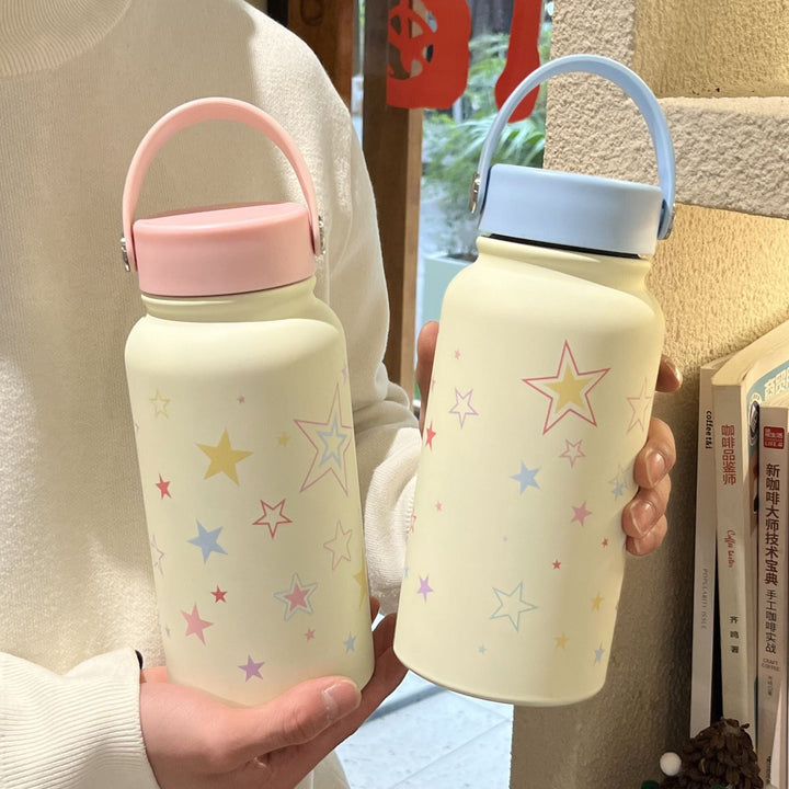 Women’s Insulated Drinking Bottle with Stylish Star Motif Kalsten