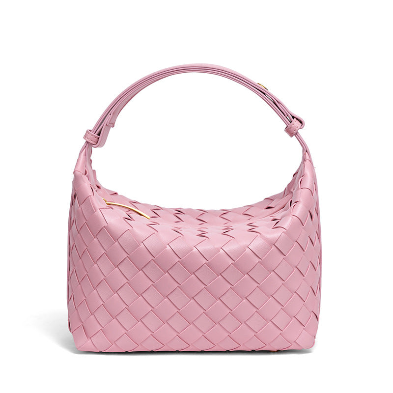 Woven Leather Handbag Acalora