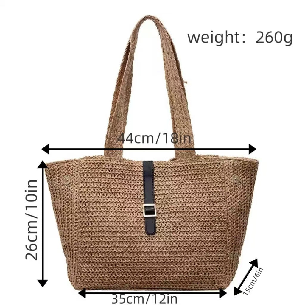 Handmade summer beach bag with durable fabric Kalsten