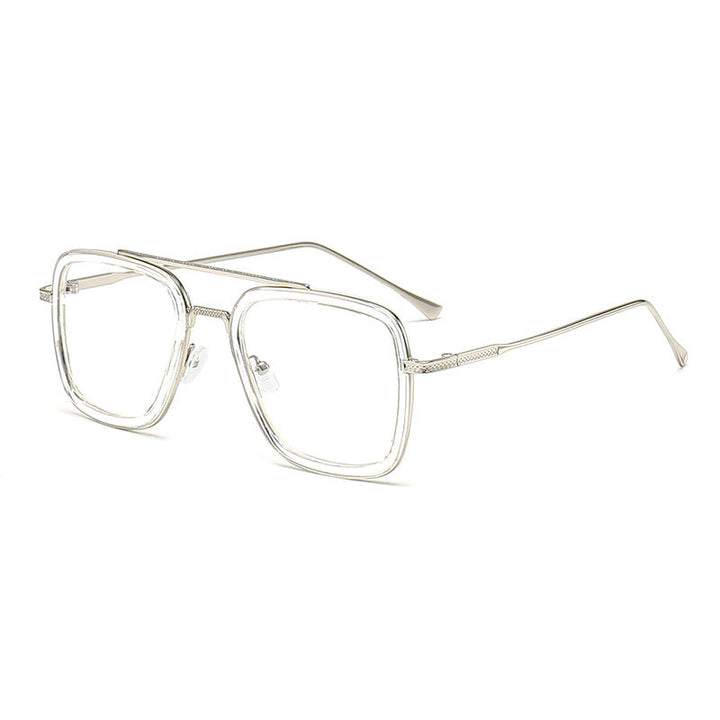 Women's fashionable square sunglasses with glamorous metal frame Kalsten