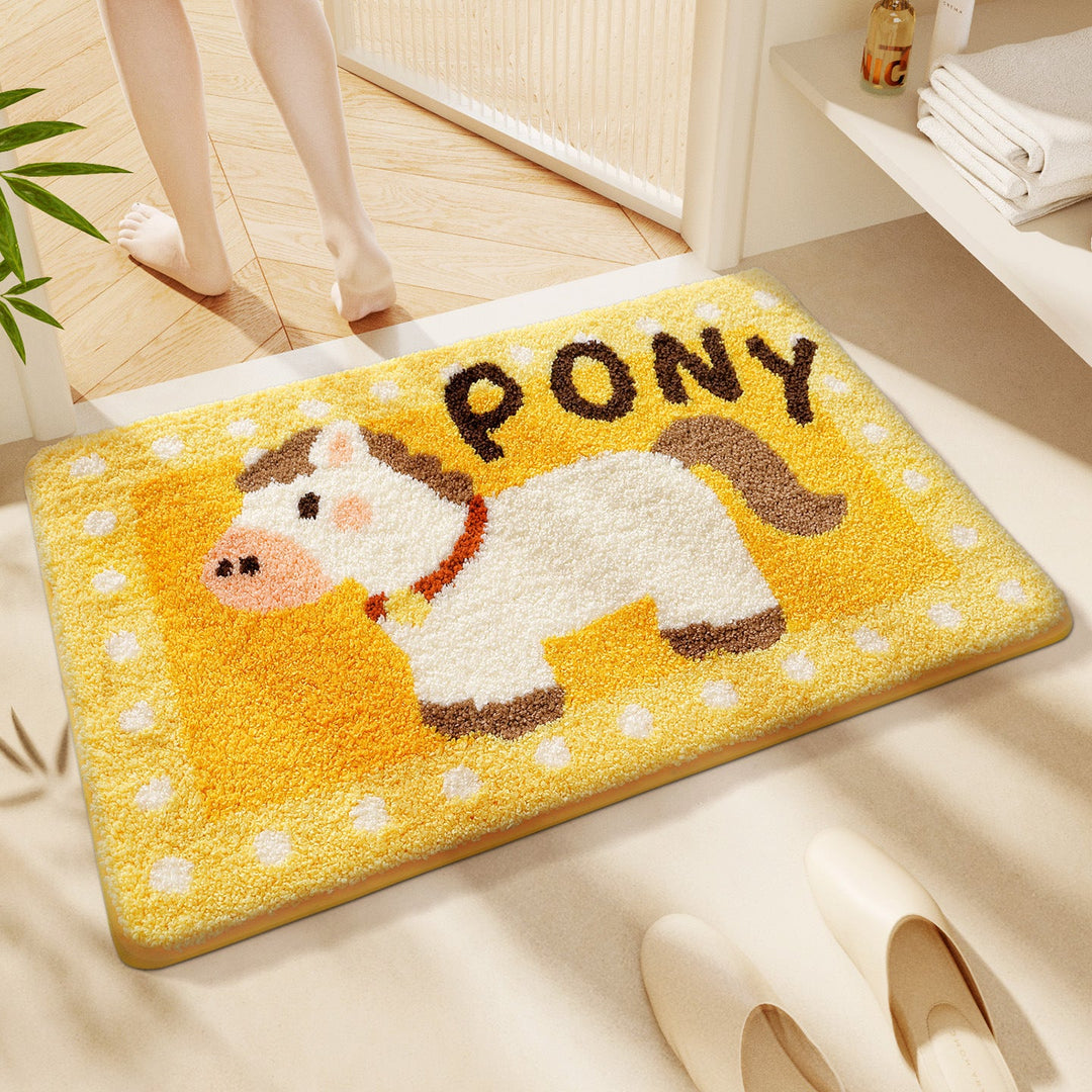 Cute Cartoon Cat Bath Rug Kalsten
