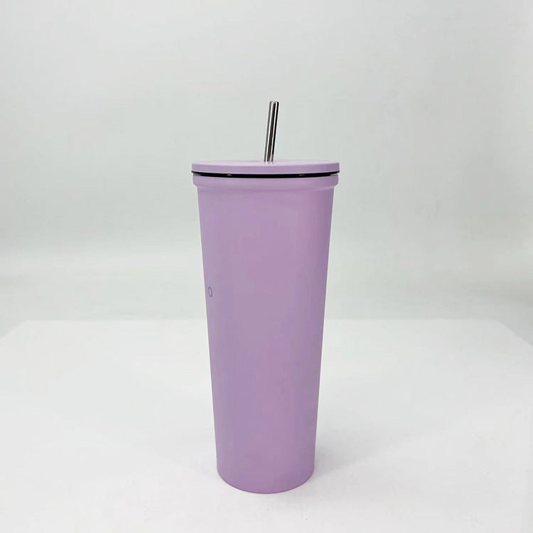 Ladies Drinking Cup with Stainless Steel Straw Kalsten