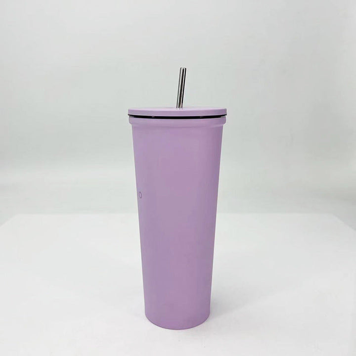 Ladies Drinking Cup with Stainless Steel Straw Kalsten