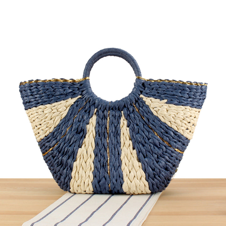 Elegant Woven Tote Bag with Extraordinary Design Kalsten