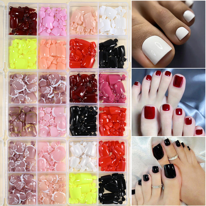 Variety Press-On Nail Tips Set Kalsten