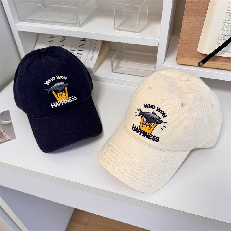 Women's Playful Embroidered Adjustable Baseball Cap Kalsten