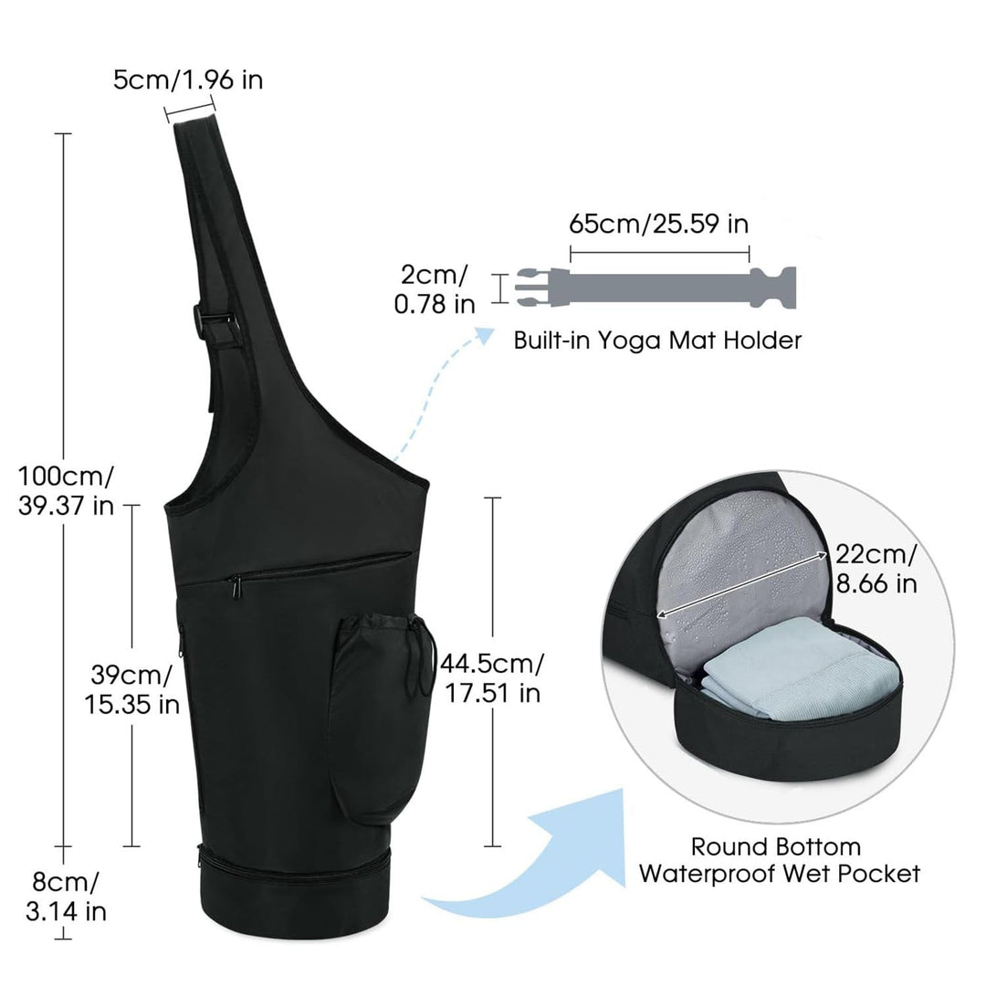 Sporty crossbody bag with multifunctional compartments Kalsten