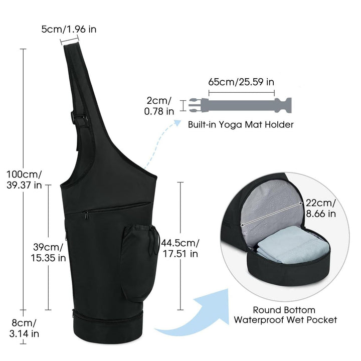 Sporty crossbody bag with multifunctional compartments Kalsten