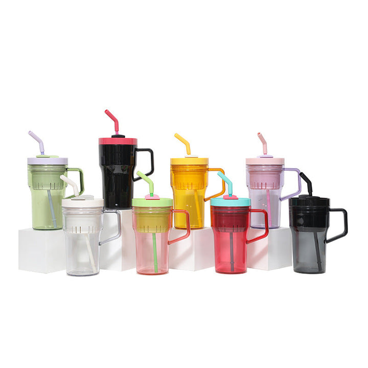 Women's reusable water bottle with integrated freshness filter Kalsten