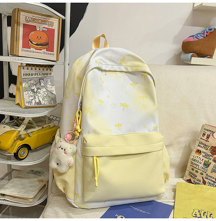 Cute casual backpack with playful butterfly design Kalsten