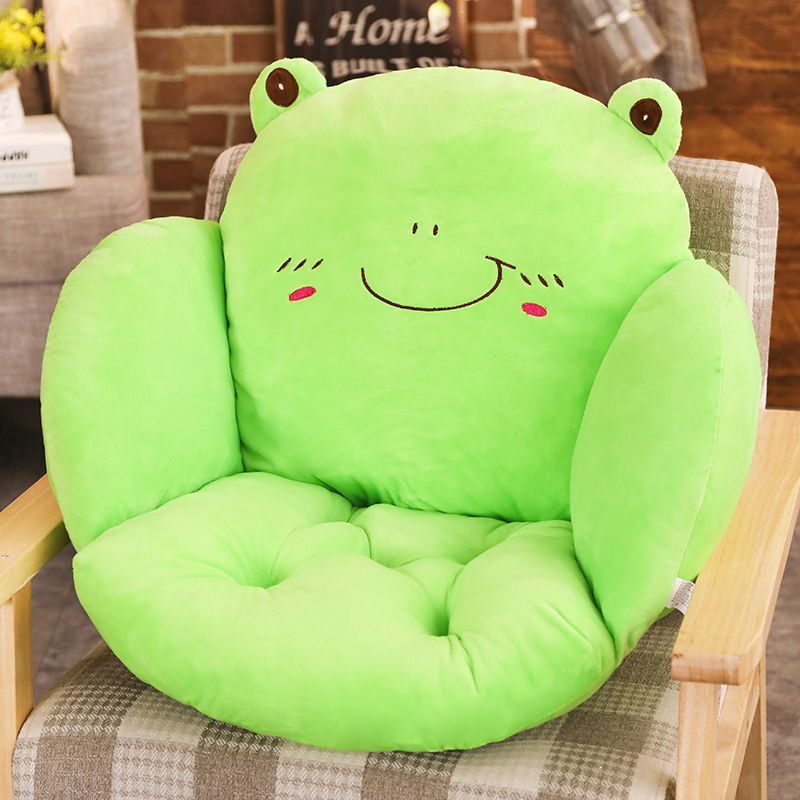 Plush seat cushion with cute bear motif Kalsten