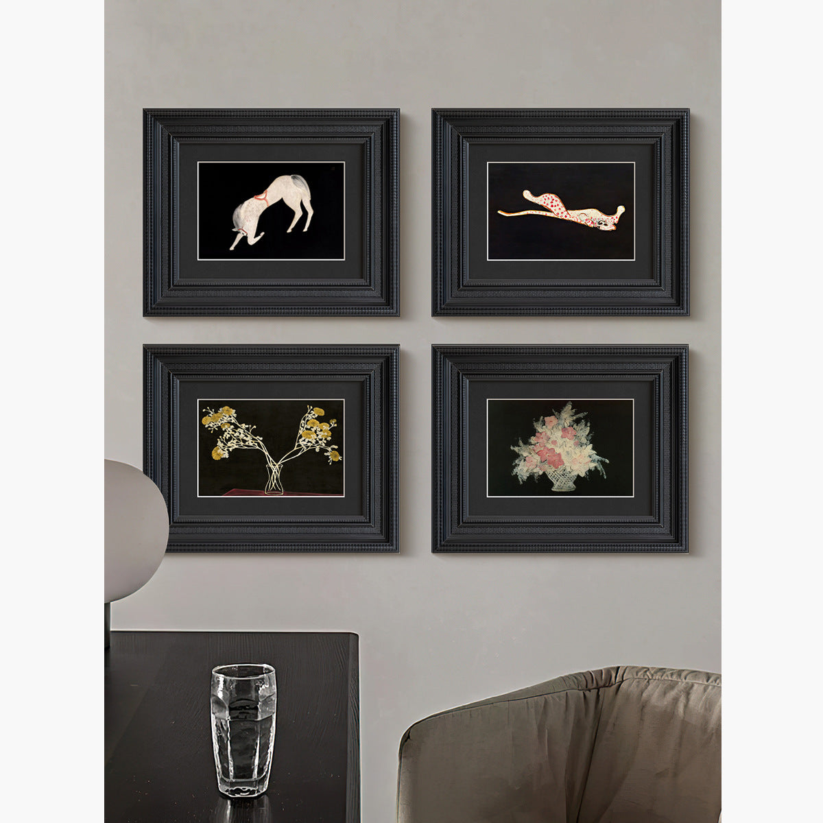 Framed Equestrian Art Print