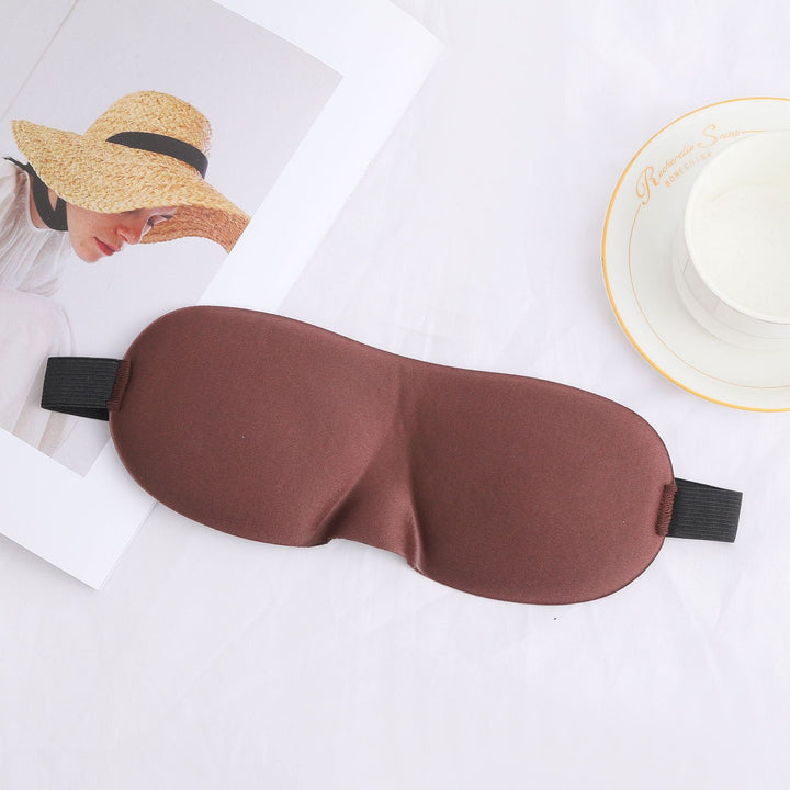 Unisex nan three-dimensional contour eye mask with memory foam, soft nose bridge and adjustable comfort band Kalsten