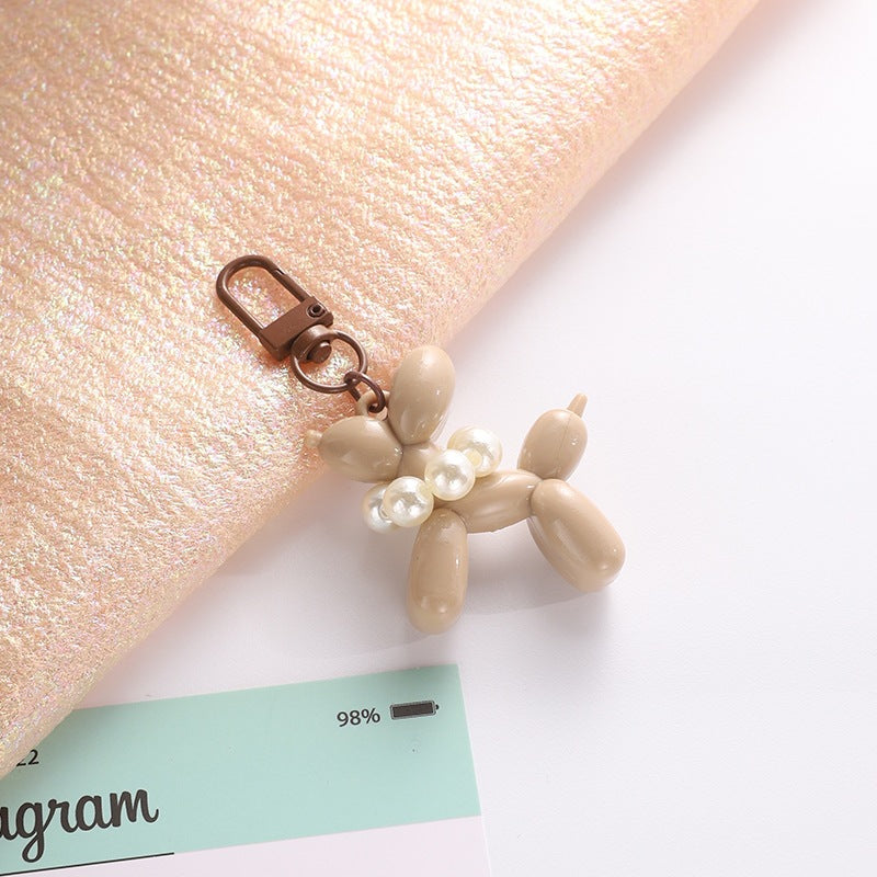 Playful keychain with balloon dog and beads Kalsten
