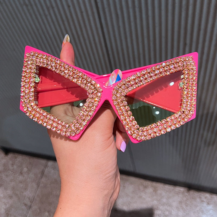 Women's cat-eye sunglasses with rhinestone embellished frame Kalsten
