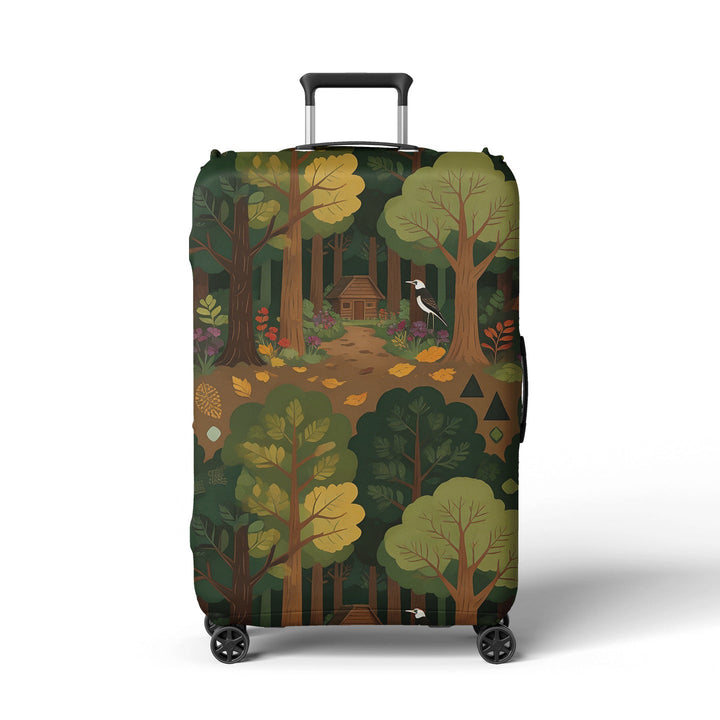 Women's suitcase cover with atmospheric landscape design Kalsten