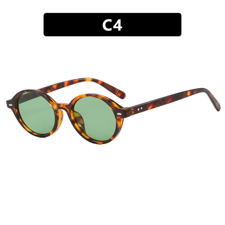 Women's round sunglasses with modern design and polarized lenses Kalsten
