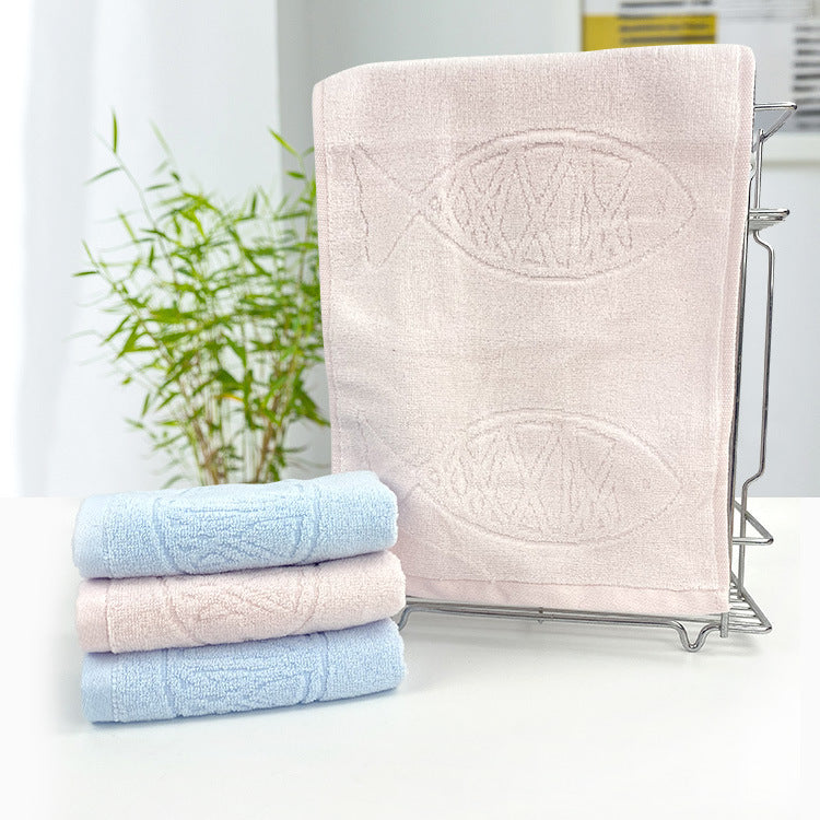 Luxurious terry towel set with playful fish design Kalsten