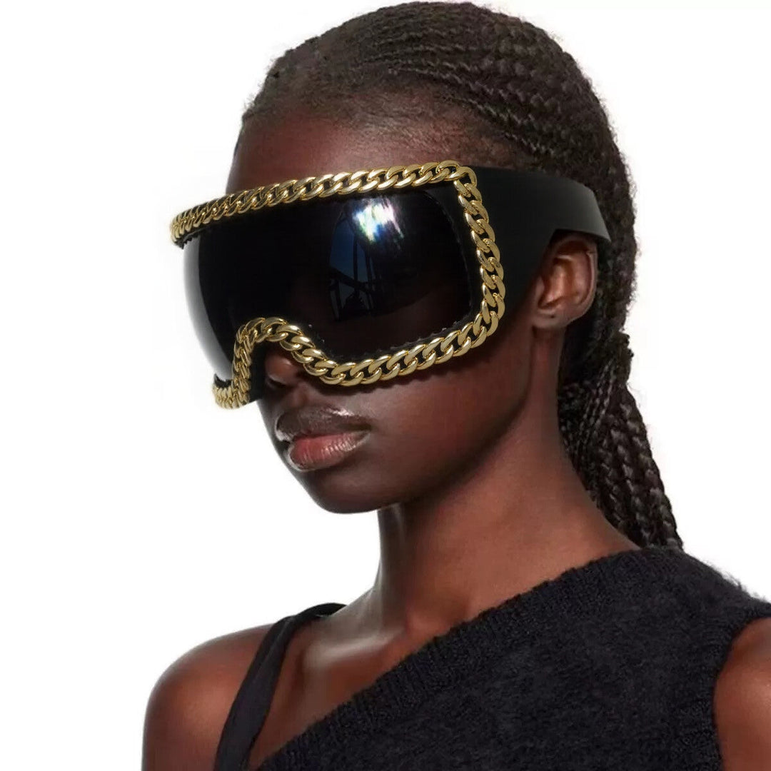 Women’s ski goggles with luxurious chain frame Kalsten