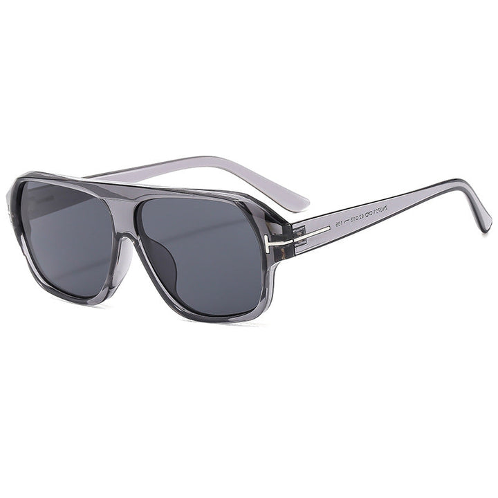 Women's oversized sunglasses with square frame and polarized lenses Kalsten