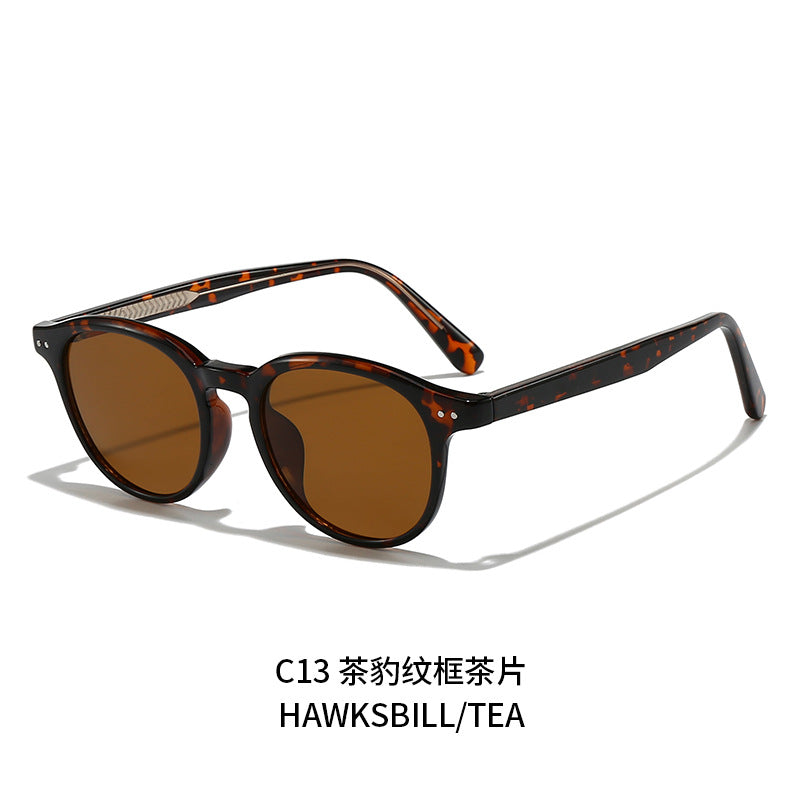 Women's round fashionable sunglasses with UV protection Kalsten